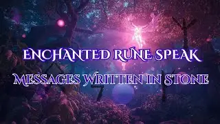 Enchanted Rune Speak: Messages Written in Stone