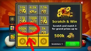 SCRATCH and WIN ? #8ballpool