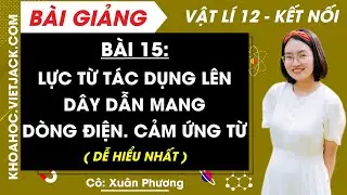 Vật lí 12 Bài 15: Lực từ tác dụng lên dây dẫn mang dòng điện. Cảm ứng từ | Kết nối tri thức