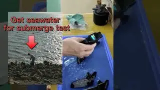 How's MAYRC MTSKR1905WF Waterproof Remote do Wtaerproof Function Test #foilsurfing