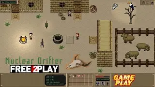Nuclear Drifter ★ Gameplay ★ PC Steam [ Free to Play] 2D open world post apocalyptic game 2021 ★