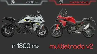 Ducati multistrada v2 VS Bmw R 1300 RS | Comparison | Mileage | Top Speed | Price | Bike Informer