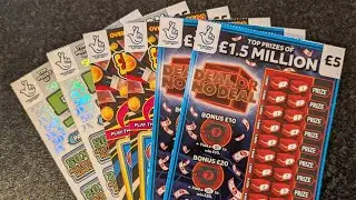 &pound;30 Mix of UK Allwyn National Lottery Scratch Cards