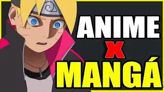 FATO !! BORUTO &Eacute; RUIM | DIFEREN&Ccedil;A ANIME x MANGA