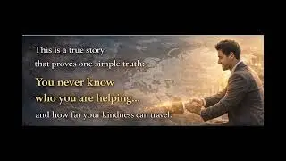 A Small Act of Kindness That Changed a Life Forever#realstory #inspiration #shortvideo 