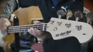 Bionic Bass Player Episode #31 Holy Ghost Bass Stage 1 (Headstock Logo)