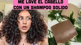 Shampoo solido para RIZOS /Primeras Impresiones