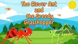 The Clever Ant And The Greedy Grasshopper | Bedtime Story For Kids | KidGlobe Explorers