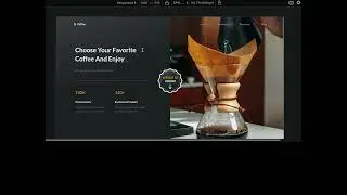 A mobile-first responsive website for a Cafe