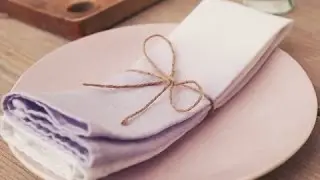 Simple Solutions: How to make dip dye napkins