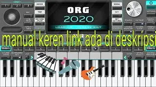 Tes manualan ORG 2019/2020