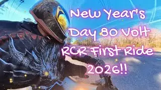 2026 New Years Day Ride Out on the 80 Volt Onyx RCR
