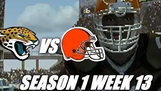 NOTHING AT ALL - MADDEN 06 BROWNS FRANCHISE vs JAGS S1W12