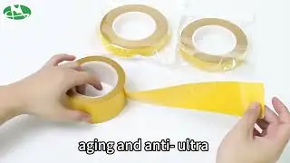 Photovoltaic-specific PET double-sided tape | Anti-aging and UV-resistant |