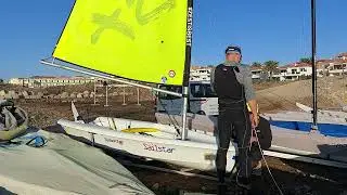 Тренировка на швертботе RS ZEST First time on a sailing dinghy