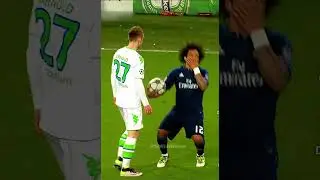 The Art of Diving in Football!! 🥶 #football #soccer #smart #funny #shorts #video