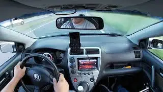 MercRacing Supercharged Honda Civic EP3 Si - TEASER -Test drive after fuel system upgrade