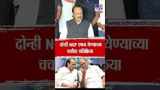 दोन्ही NCP एकत्र येण्याच्या चर्चांवर Ajit Pawar यांची प्रतिक्रिया | Sharad Pawar