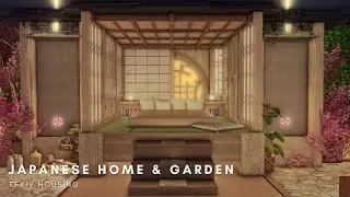 Japanese inspired tiny home & garden [Small] FFXIV Housing Design