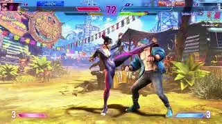 Street Fighter 6 Juri vs Ed 3/4