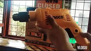 ingco impact drill 13mm unboxing and Testing sounds and performance full demo part 6