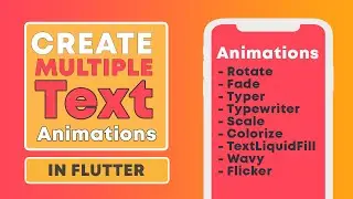 Animated Text in Flutter 