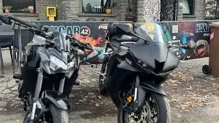 DA MILANO A CHALET RATICOSA COL FREDDO | FINITO MALE | CBR600RR