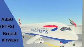 British airway Airbus A350-900(premium economy class)