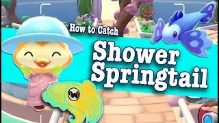 Как поймать ногохвостого прыгуна | Руководство по рыбкам Hello Kitty Island Adventure
