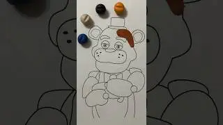 Five Nights at Freddy&rsquo;s: Bringing Freddy to Colorful Life! #fnaf