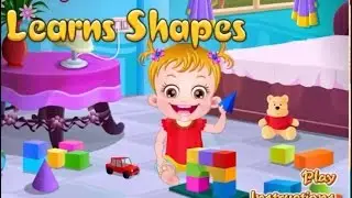 Baby Hazel Video Game - Baby Hazel Learns Shapes - Baby Hazel Learning Games