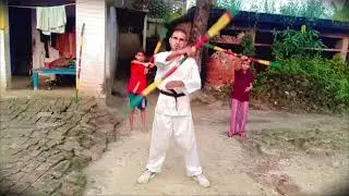 Bostaff skills and techniques #rajutechnical #bostaffskills #bostaff #laathi #sports #trending