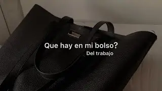 Que hay en mi bolso? Del trabajo || ALICIA HOSPITAL