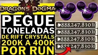DRAGON'S DOGMA DARK ARISEN - PEGUE TONELADAS DE RIFT CRYSTALS DE FORMA FACIL!!!!