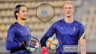 JOE HART&bull;ALFIE WHITEMAN||The last training of the great goalkeepers with TottenhamFC before moving👌