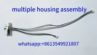 Automatic Wire Crimping & Housing Assembly Machine | Cutting, Stripping, Crimping, Insertion