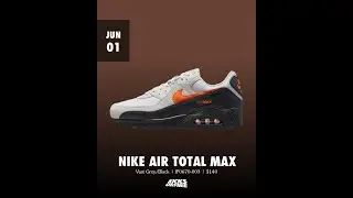 Nike Air Max 90 Vast Grey / Total Orange - June 1, 2025