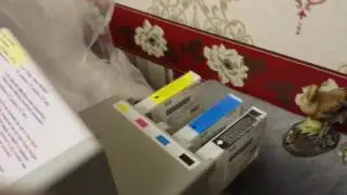 Mutoh VJ 1304 Bulk Ink System  Wrong chip card