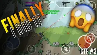Mini Militia Classic CAPTURE THE FLAG Mode Gameplay #3 | Last Minute Run