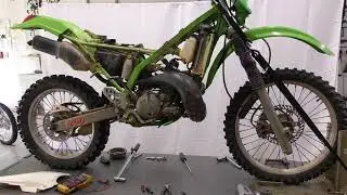Kawasaki KDX200 Нет искры Слабая искра