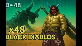 Killing 48 [FOURTYeIGHT] Black Diablos in a Row. Monster Hunter Now. 🔥