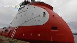 Conversion subsea support vessel KINGSBORG
