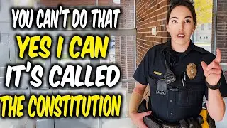 Officer Becomes a HUGE Liability! Tries to Enforce Feelings & Gets SHUT DOWN With The Law!