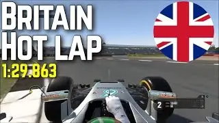 F1 2016 Britain Hot Lap - 1:29.863 (Time Trial)