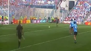 Stephen Cluxton saves Peter Harte's Penalty