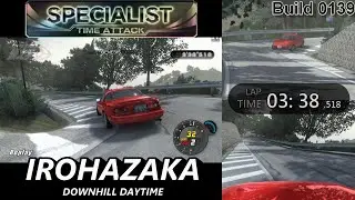 [Replay] Initial Unity IROHAZAKA 伊呂波 NA6CE，TIME ATTACK，頭文字 Unity，頭文字D，DAYTIME，DOWNHILL，SPECIALIST