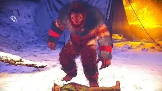 BIGFOOT SKIN MONKEY KING - Winter map Bad luck funniest fall into his arms Bigfoot mercy please ^ ^