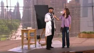 'Speed Painter' Takes Stage in 'Anderson's Viewers Got Talent'