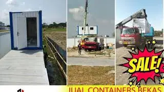 Hub : 0823 1131 6056 ( TSEL ),jual container office dimensions bekas jakarta,