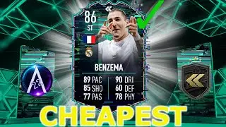 86 Benzema Flashback SBC Cheapest Solution!! #FIFA22